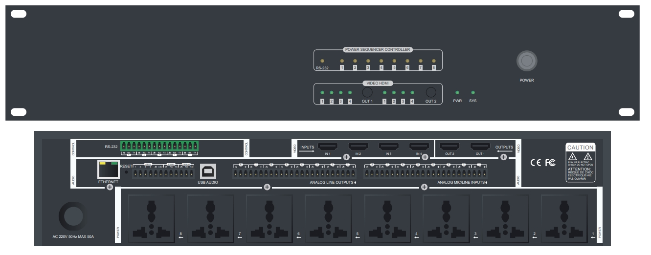 音视频一体机（带控制协议）